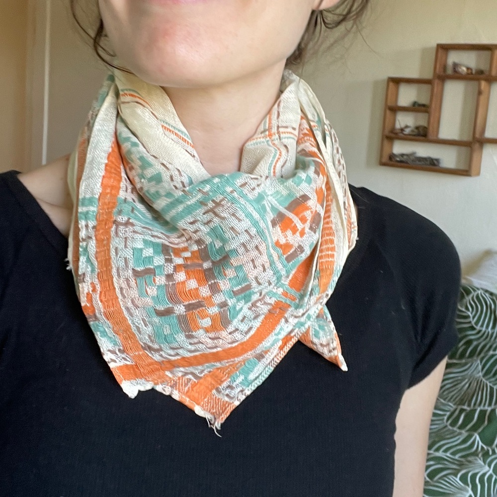 Vintage Woven Scarf